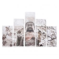 Art for the Home Impression d’art Delhi ((lot de 5)