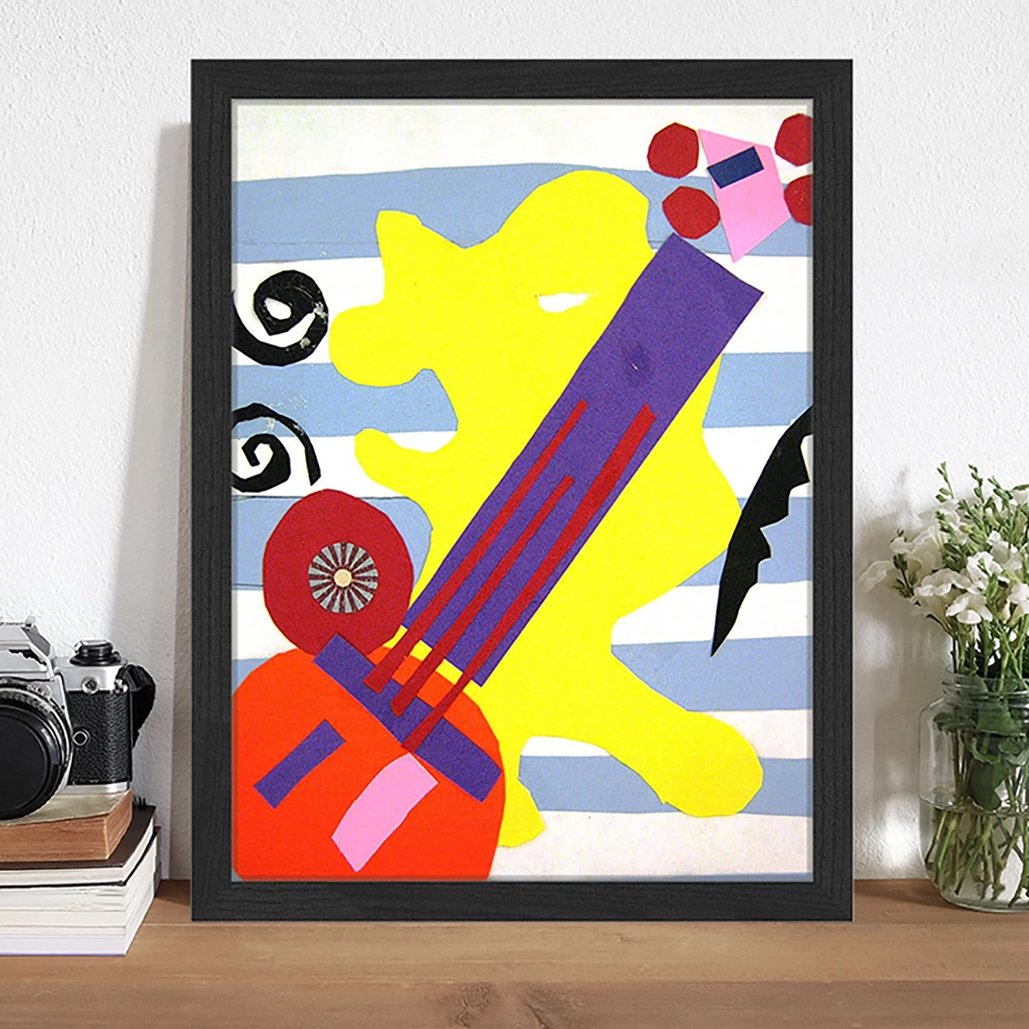 Any Image Tableau déco Guitar - Hêtre massif / Plexiglas - 32 x 42 cm – Image 2