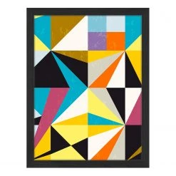 Any Image Tableau déco Bright - Hêtre massif / Plexiglas - 32 x 42 cm