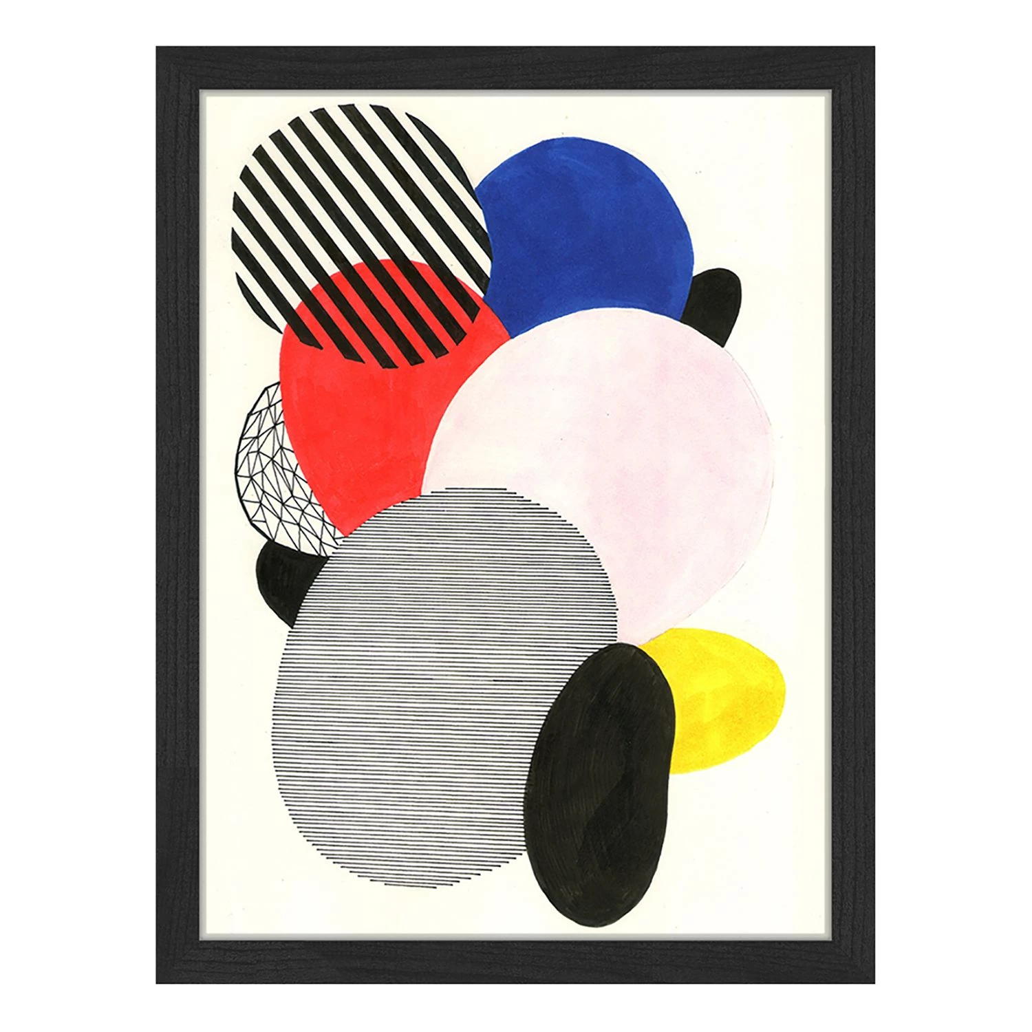 Any Image Tableau déco The Rocks - Hêtre massif / Plexiglas - 32 x 42 cm