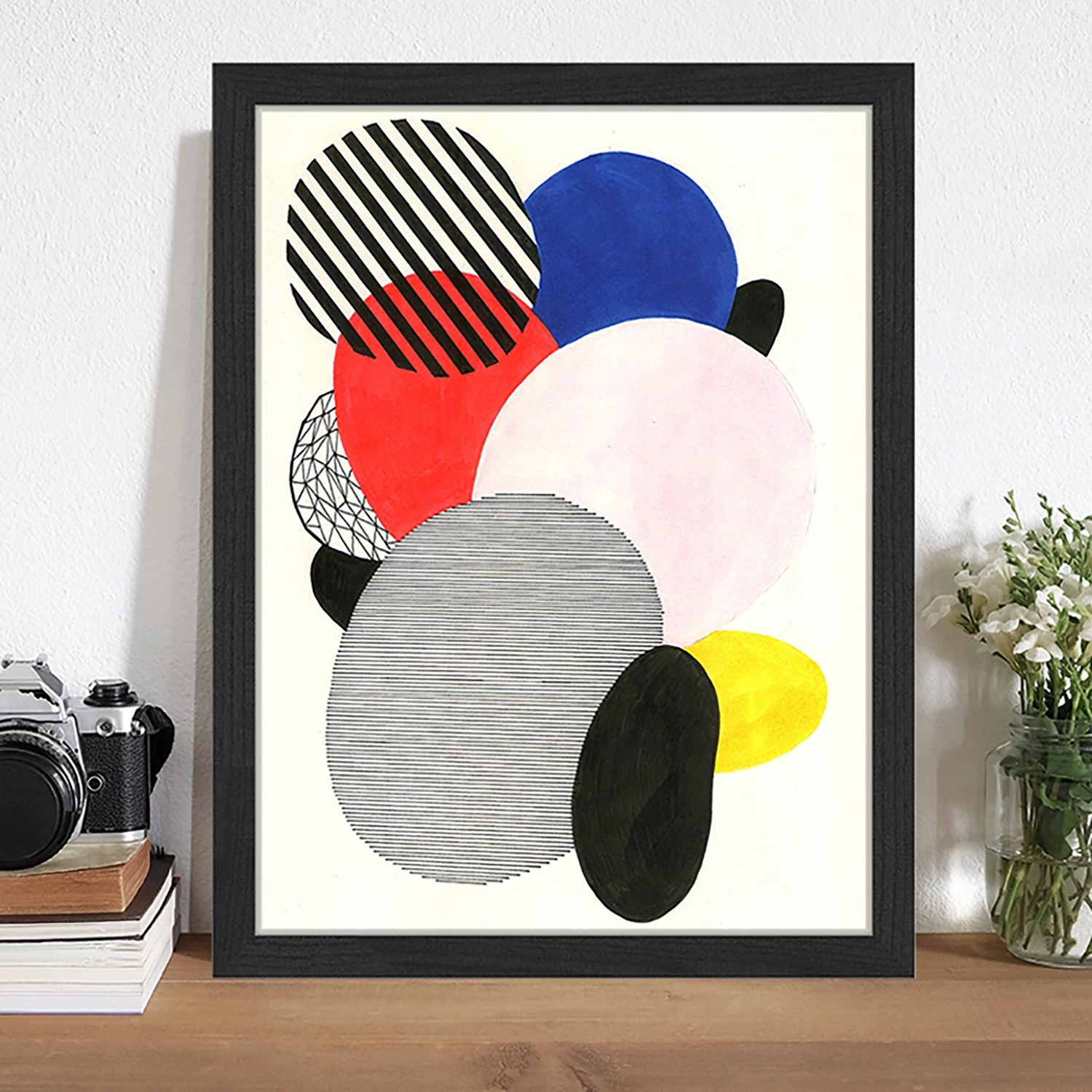 Any Image Tableau déco The Rocks - Hêtre massif / Plexiglas - 32 x 42 cm – Image 2