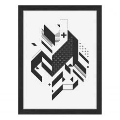 Any Image Tableau déco Plus - Hêtre massif / Plexiglas - 32 x 42 cm