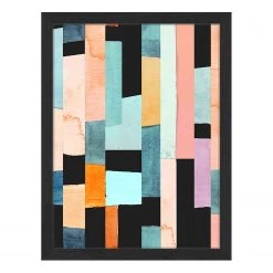 Any Image Tableau déco Water - Hêtre massif / Plexiglas - 32 x 42 cm