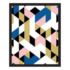 Any Image Tableau déco Lost - Hêtre massif / Plexiglas - 42 x 52 cm