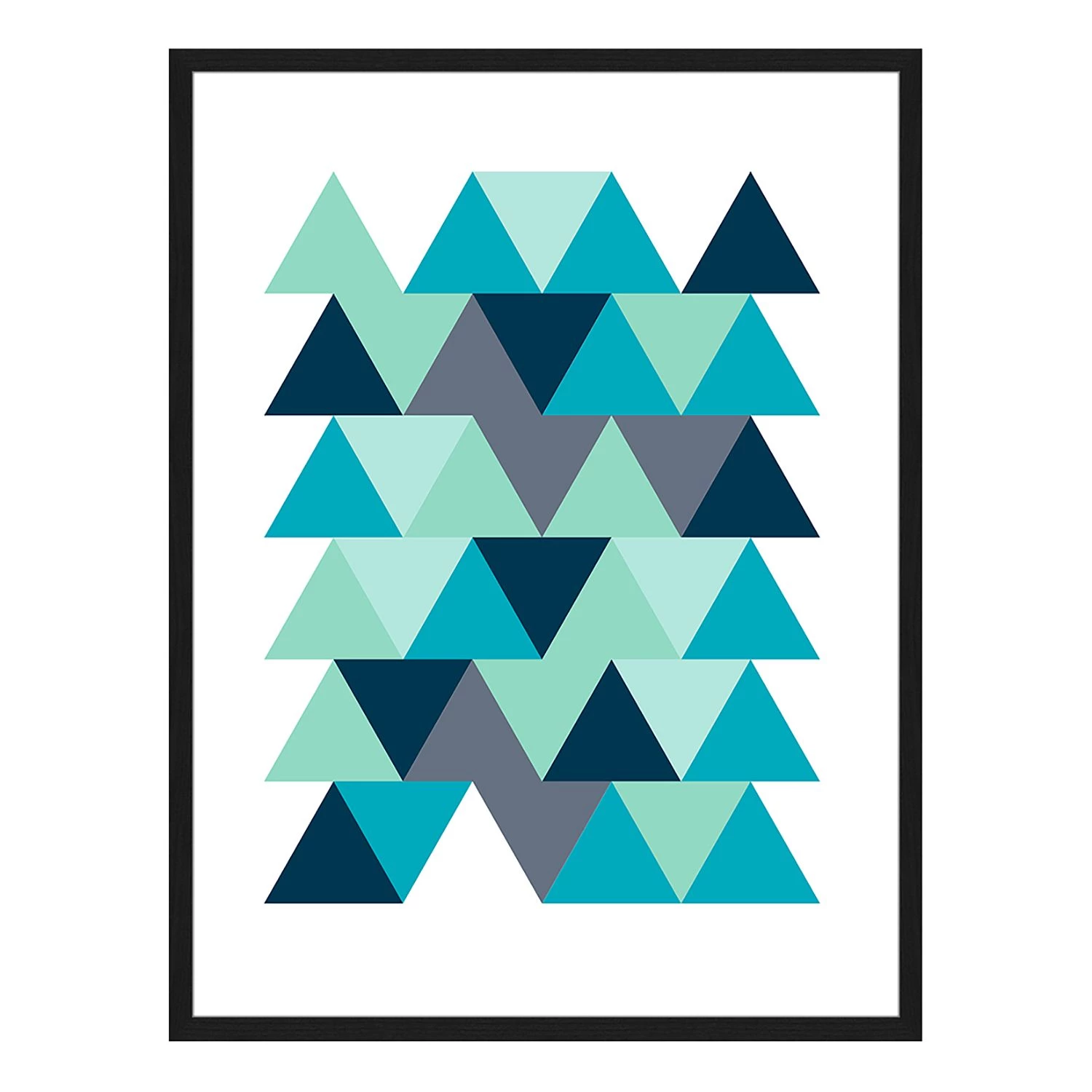 Any Image Tableau déco The Forest - Hêtre massif / Plexiglas - 62 x 82 cm