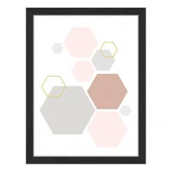 Any Image Tableau déco Soft - Hêtre massif / Plexiglas - 32 x 42 cm