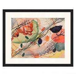 Any Image Tableau déco Autumn - Hêtre massif / Plexiglas - 52 x 42 cm