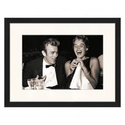 Any Image Tableau déco Jimmy at the Club - Hêtre massif / Plexiglas - 42 x 32 cm