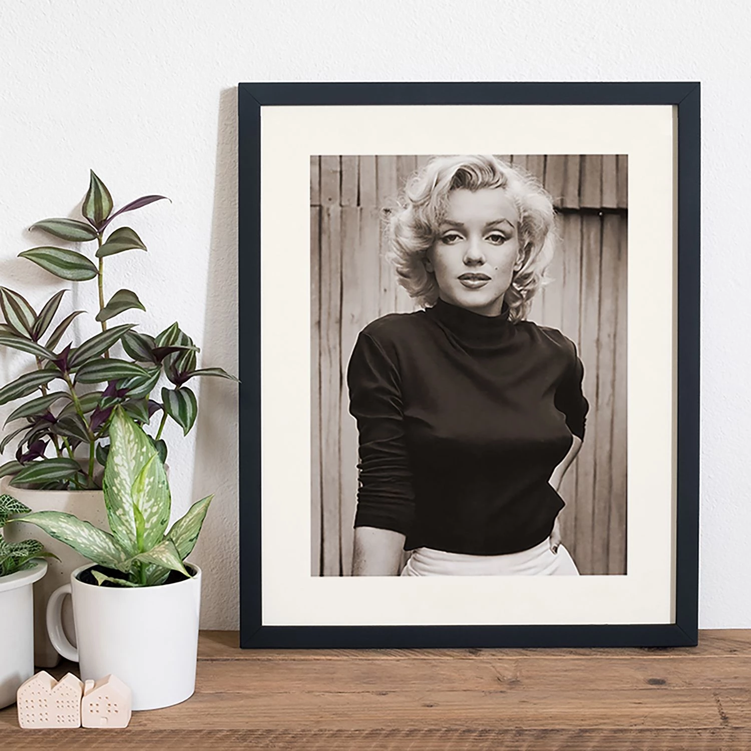 Any Image Tableau déco Marilyn Monroe III - Hêtre massif / Plexiglas - 42 x 52 cm – Image 2