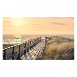 Reinders Tableau déco jetée vers la plage - 118 x 2 cm