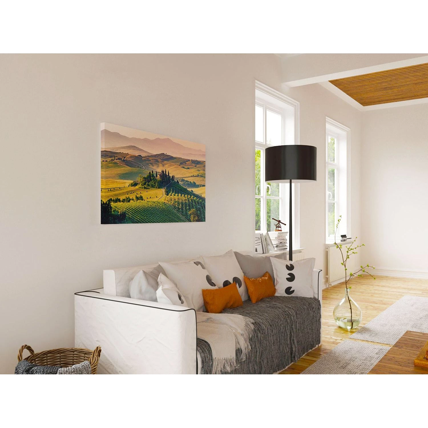 Reinders Tableau déco Toscane - Papier / MDF - Multicolore – Image 2