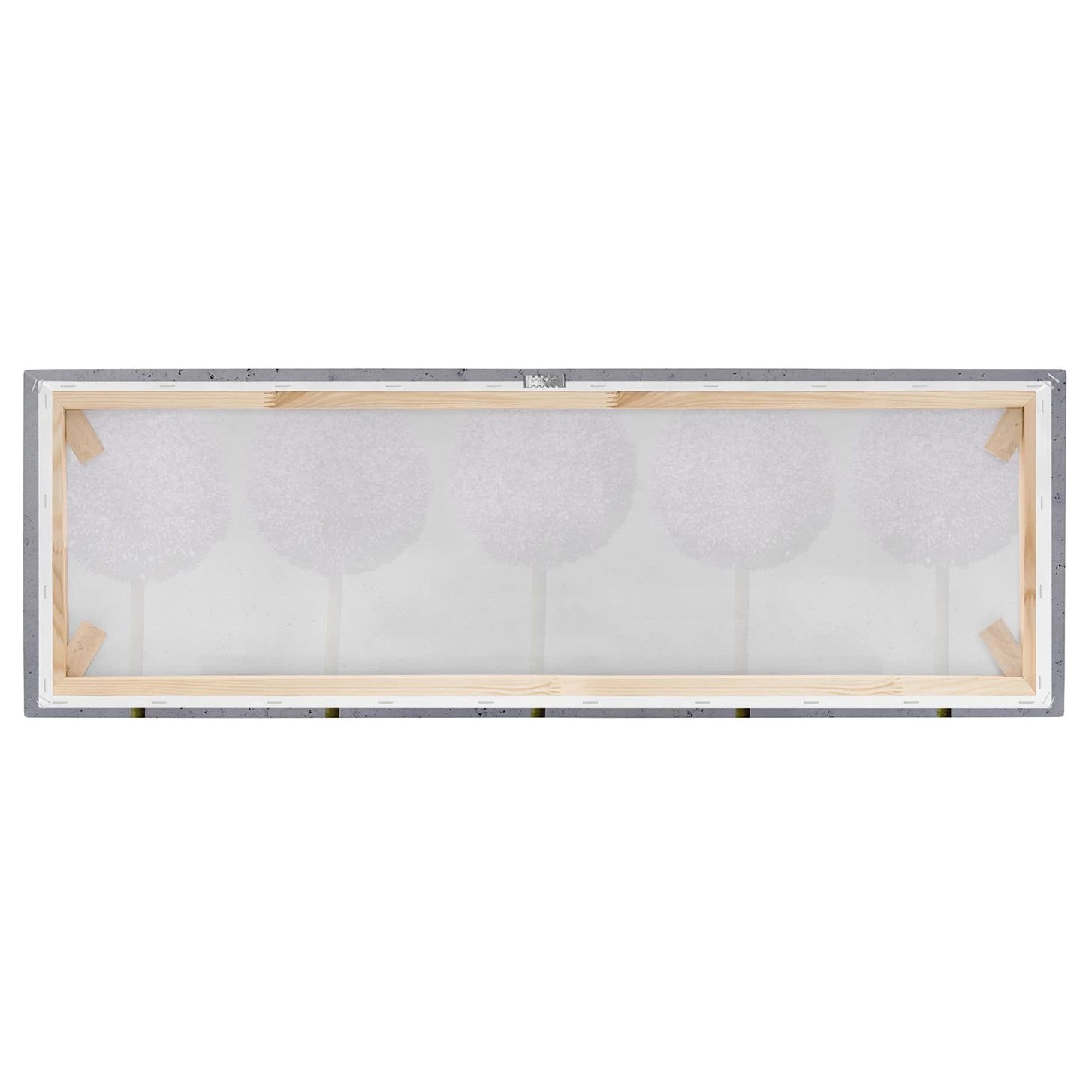 Bilderwelten Tableau déco bourgeons - Toile / Épicéa massif - Multicolore - 90 x 30 cm – Image 6