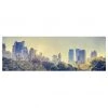 Bilderwelten Tableau déco Central Park - New York - Toile / Épicéa massif - Multicolore - 90 x 30 cm