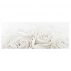 Bilderwelten Tableau déco Wedding Roses - Verre de sécurité ESG - Multicolore - 80 x 30 cm