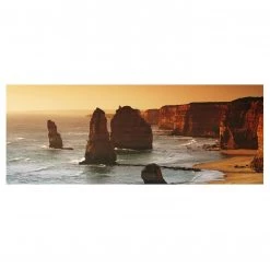 Bilderwelten Tableau dĂ©co les 12 apĂŽtres dâAustralie - Verre de sĂ©curitĂ© ESG - Multicolore - 80 x 30 cm