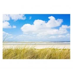 Bilderwelten Tableau déco mer du Nord - Plaque en mousse rigide Forex - Multicolore - 60 x 40 cm