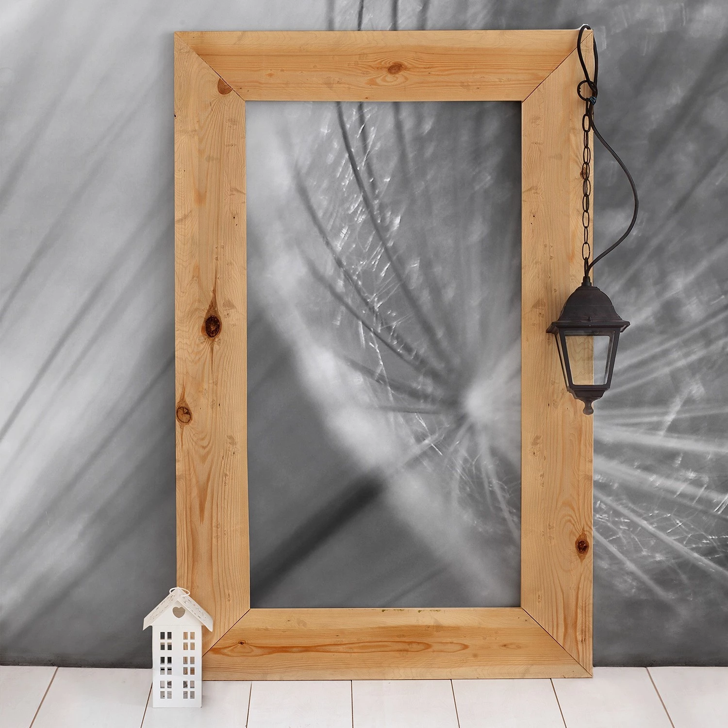 Bilderwelten Papier peint pissenlit noir et blanc - Papier peint - 480 x 320 cm â Image 4