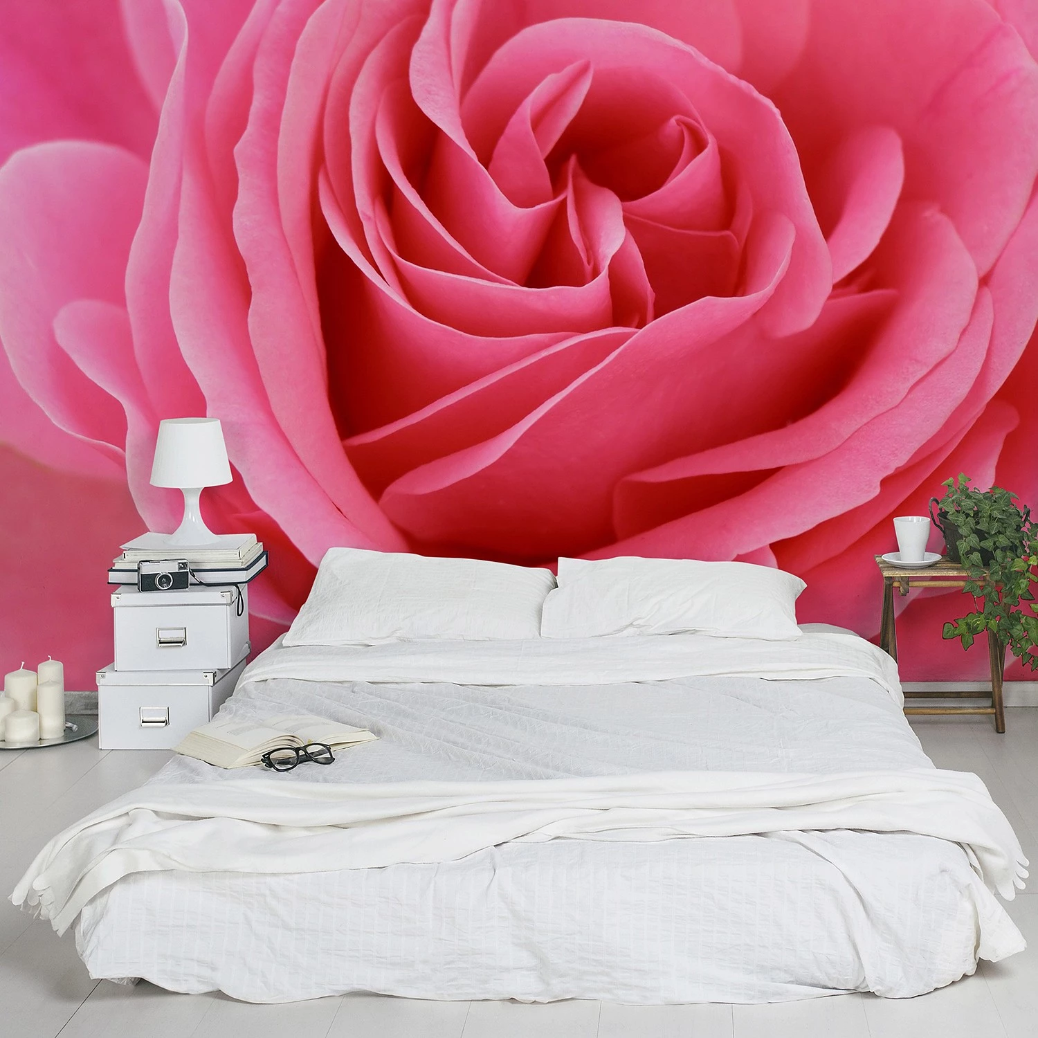 Bilderwelten Papier peint Pink Rose - Papier peint - 480 x 320 cm â Image 2