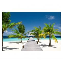 Bilderwelten Papier peint Catwalk to Paradise - Papier peint - 384 x 255 cm