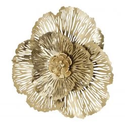 Boltze Décoration murale Fleur - Fer