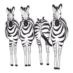 Twentyfour Déco murale Zuni - Fer - Noir