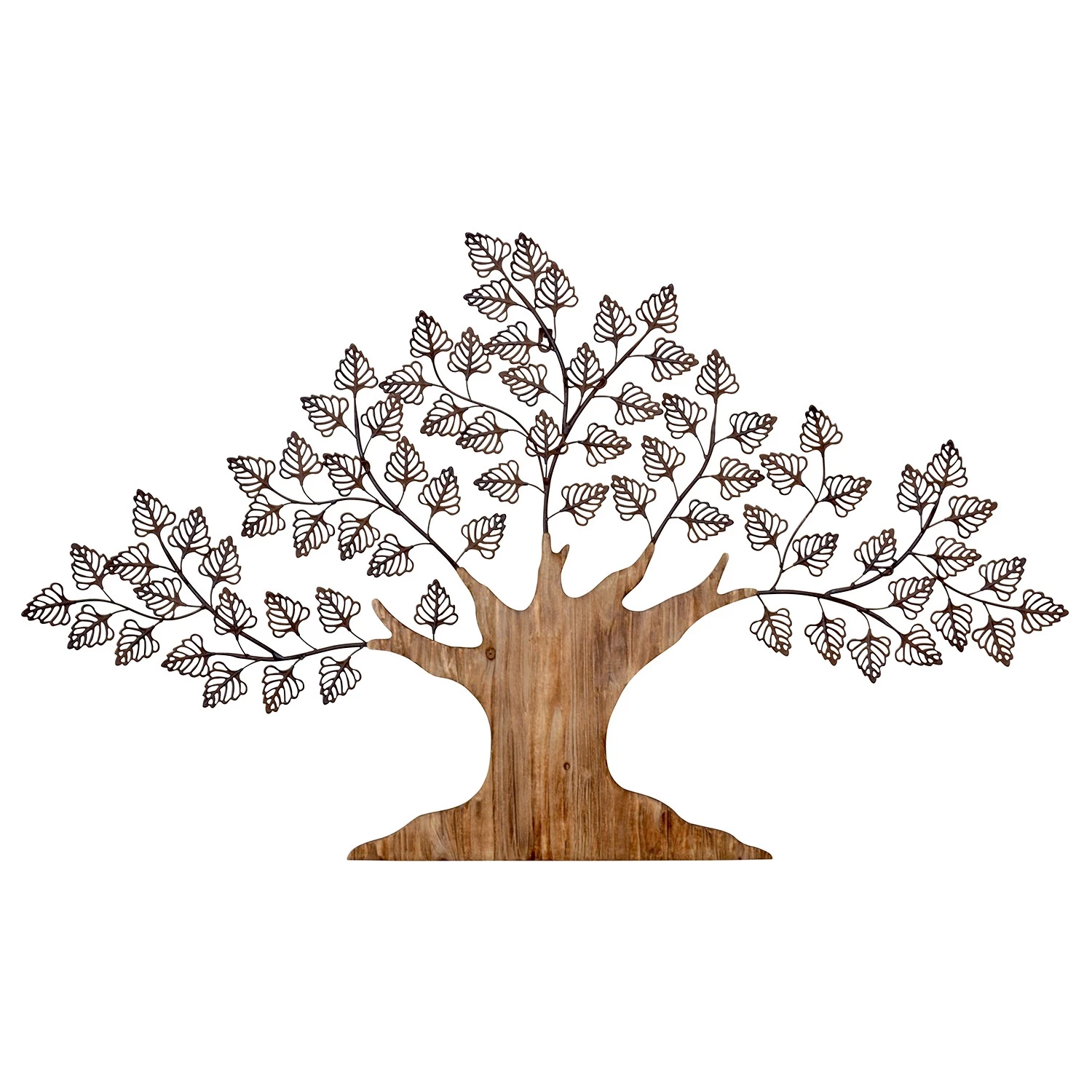 Twentyfour Déco murale Laubert - Fer / Pin massif - Marron – Image 2