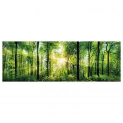 Reinders Tableau déco Forêt d’été - Matériau dérivé du bois - Vert