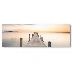 Reinders Tableau déco Jetée - Matériau dérivé du bois - Multicolore