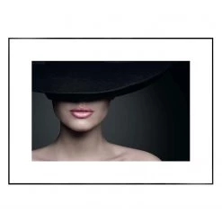 Reinders Tableau déco Élégance - Matériau dérivé du bois - Noir / Rose