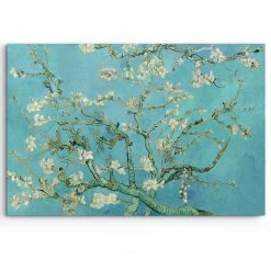 Reinders Tableau déco Amandier en fleurs Van Gogh - Matériau dérivé du bois - Bleu