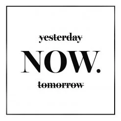 Reinders Tableau déco Now - Matériau dérivé du bois - Blanc / Noir