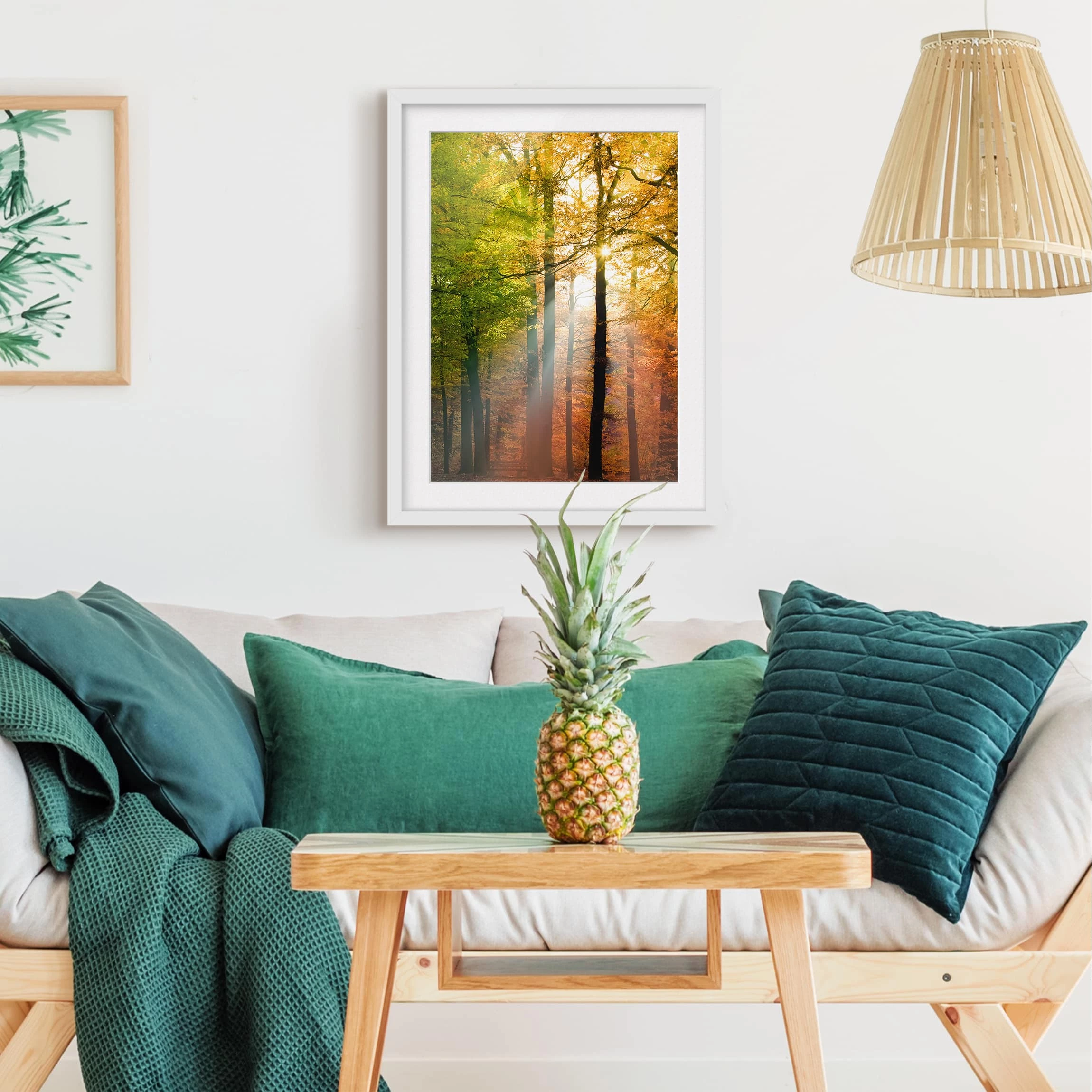 Bilderwelten Tableau déco Morning Light II - Partiellement en pin massif - Blanc - 30 x 40 cm – Image 5