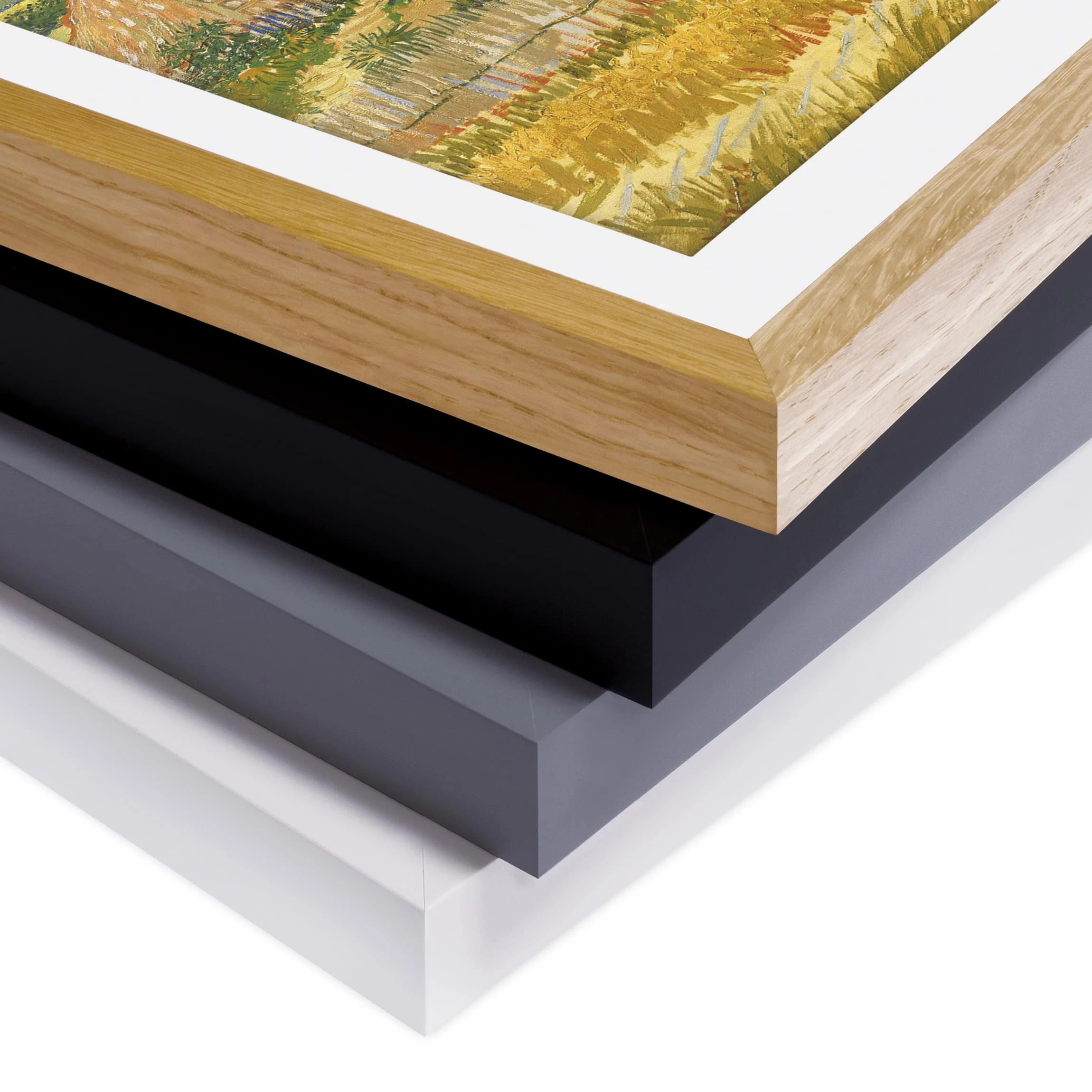Bilderwelten Impression d’art la récolte III - Partiellement en pin massif - Gris - 55 x 40 cm – Image 7
