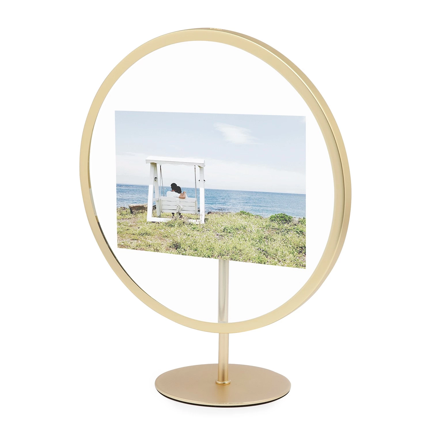 Umbra Cadre photo Infinity III - Fer / Verre / Thermoplastique - Laiton â Image 6