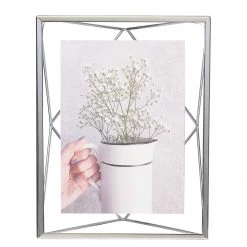 Umbra Cadre photo Prisma III - Acier / Verre - Chrome