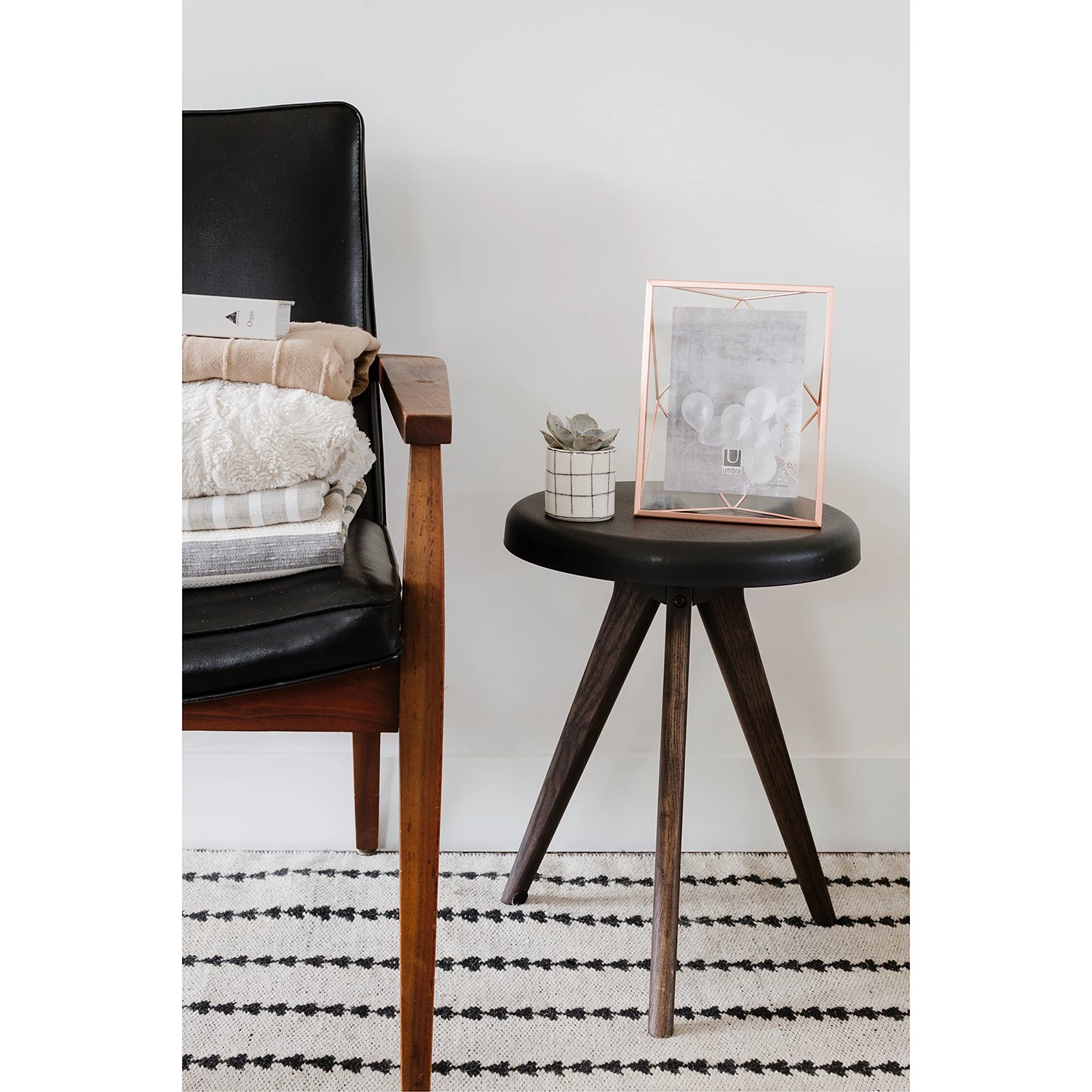 Umbra Cadre photo Prisma III - Acier / Verre - Cuivre â Image 6