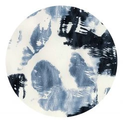 Komar Papier peint intissé Arty Blue - Encre au latex / Intissé - Bleu / Blanc