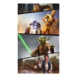 Komar Papier peint Star Wars Moments Rebels - Intissé - Multicolore
