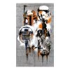 Komar Papier peint Star Wars Celebrate Galaxy - Intissé - Multicolore