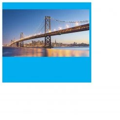 Komar Papier peint San Francisco - Intissé - Multicolore