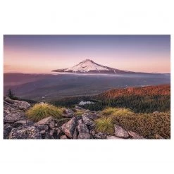 Komar Papier peint intissé Kingdom of Mountain - Intissé - Multicolore - Largeur : 400 cm