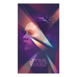 Komar Papier peint intissé Star Wars Leia II - Intissé - Multicolore