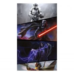 Komar Papier peint Star Wars Moments Imperial - Intissé - Multicolore