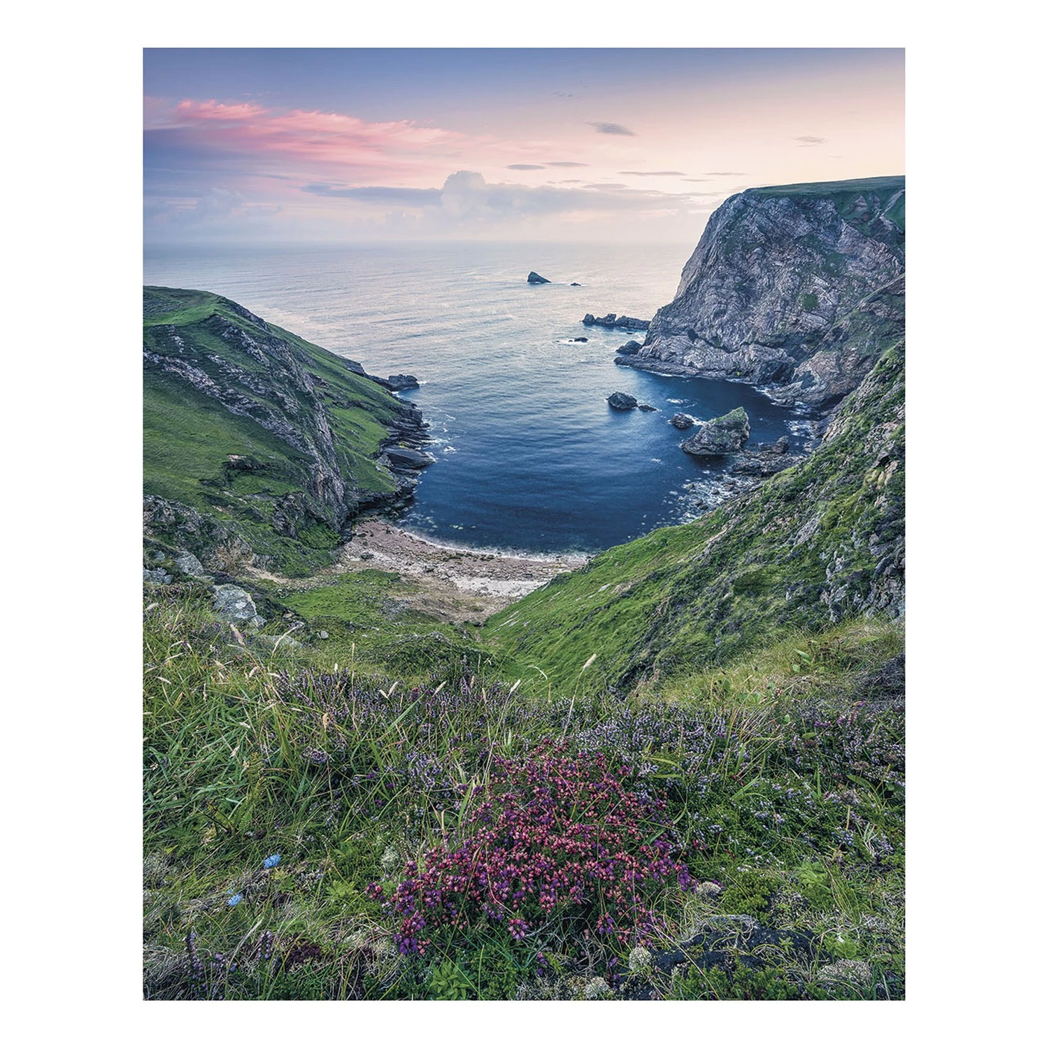 Komar Papier peint intissé The Blue Bay - Intissé - Multicolore