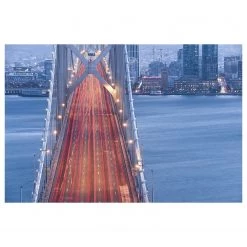 Komar Papier peint intissé San Francisco Blues - Intissé - Multicolore