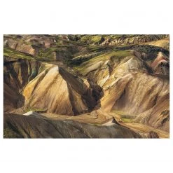 Komar Papier peint intissé Shiny Mountains - Intissé - Multicolore