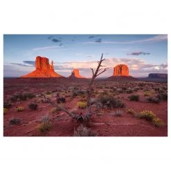 Komar Papier peint intissé Wild West Heroes - Intissé - Marron / Rouge