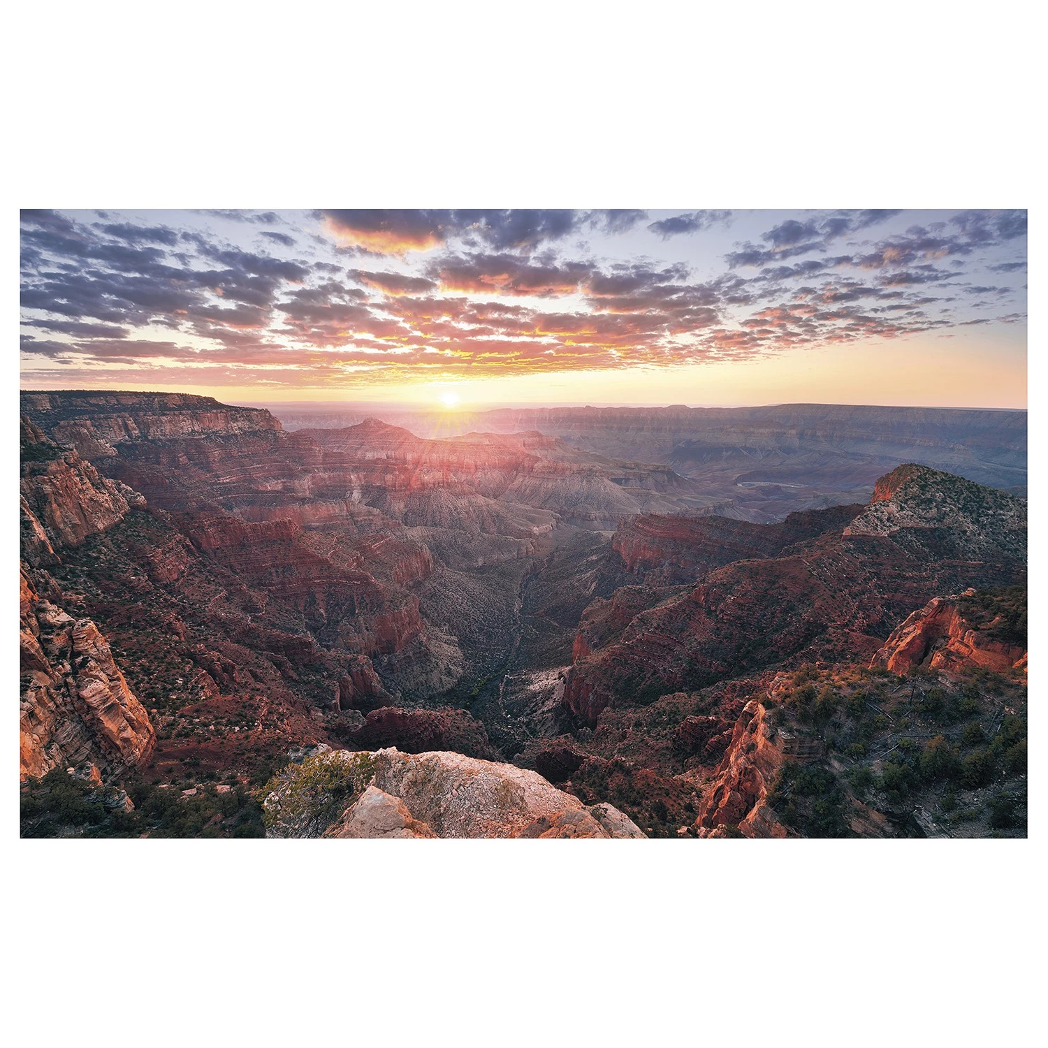 Komar Papier peint intissé The Canyon - Intissé - Multicolore