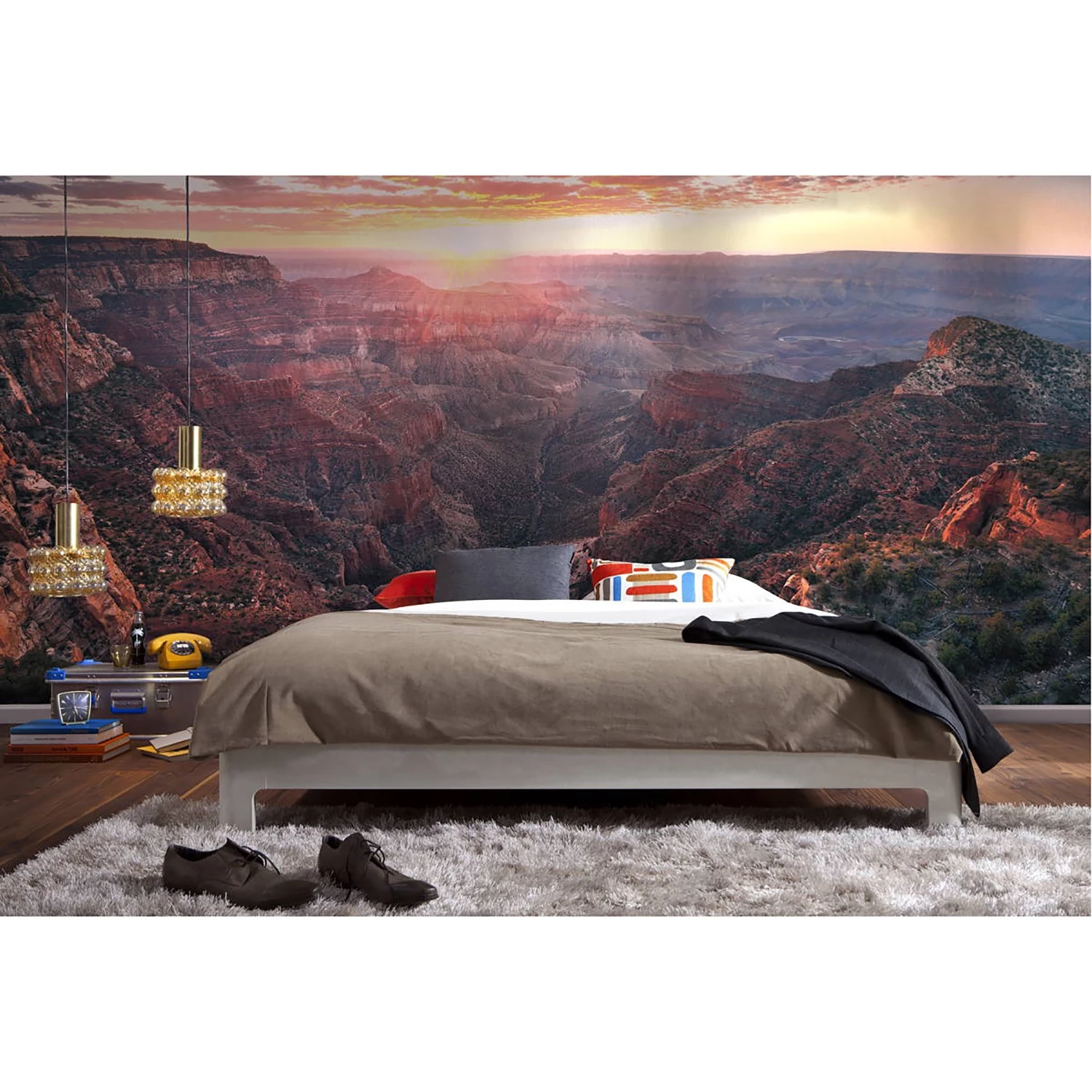 Komar Papier peint intissé The Canyon - Intissé - Multicolore – Image 2