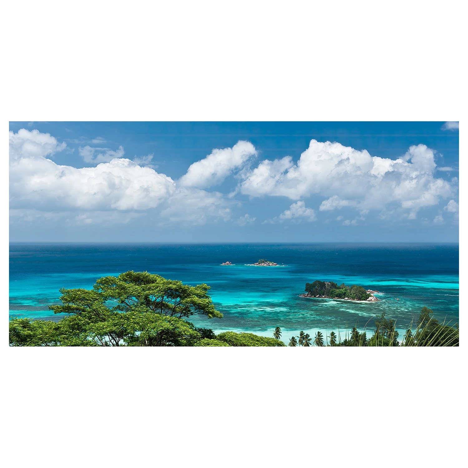 Komar Papier peint intissé The Sea View - Intissé - Multicolore